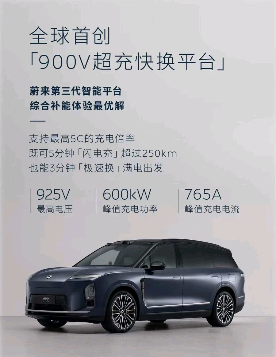 蔚来es8_全新蔚来ES8_蔚来ES8 2025款参数配置